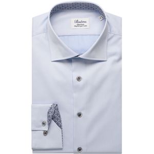 Stenströms Overhemd blauw, Effen