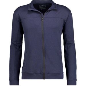 RAGMAN Sweatshirt ritssluitingmarine, Effen