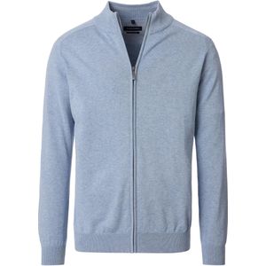 Casa Moda Vest blauw, Effen