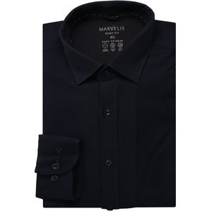 Marvelis Performance Jersey shirt marine, Faux-uni