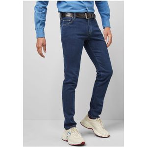 Meyer - Slim Fit Jeans - Donkerblauw - Katoen/Elastaan