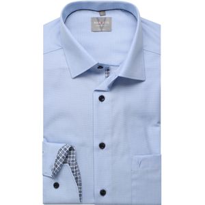Marvelis Overhemd rook blauw, Effen