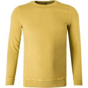 Marvelis Casual Sweatshirt ronde hals maïs, Effen
