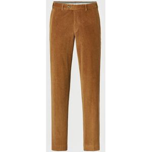 HILTL Parma corduroy broek cognac, Effen