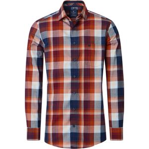 Redmond Overhemd rood, Ruit