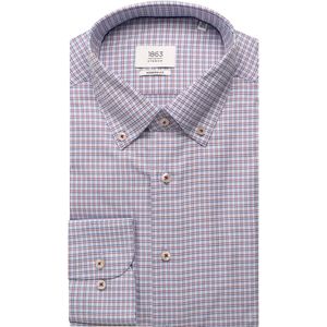 ETERNA 1863 Overhemd rood, Ruit