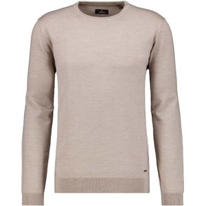 RAGMAN Gebreide trui ronde halsbeige, Effen