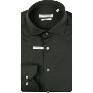 Giordano Maggiore Jersey shirt donkergroen, Effen