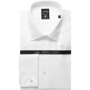 van Laack Meisterwerk Overhemd wit, Effen