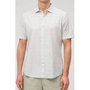 OLYMP Casual Overhemd Korte mouw wit