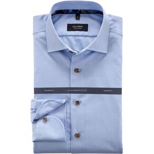 OLYMP SIGNATURE Overhemd blauw, Effen