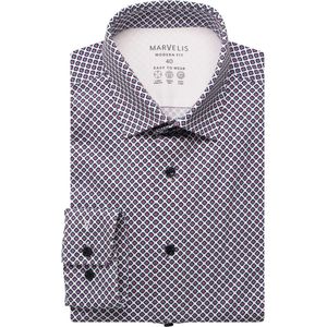 Marvelis - Performance Jersey Shirt - Marine - Lange Mouw