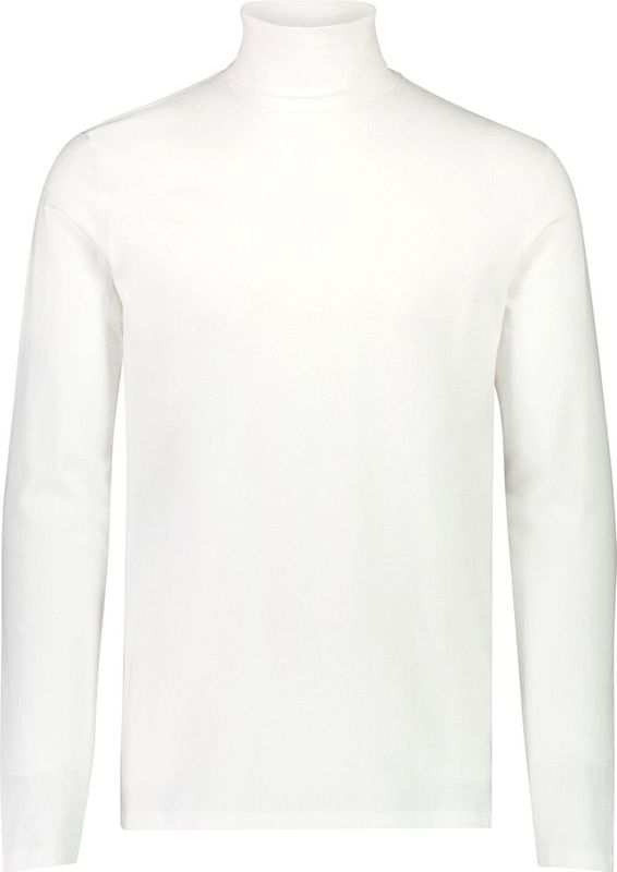 Lindbergh - Turtleneck Shirt - Wit - Lange Mouw - Effen