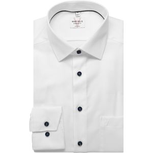 Marvelis Overhemd wit, Faux-uni
