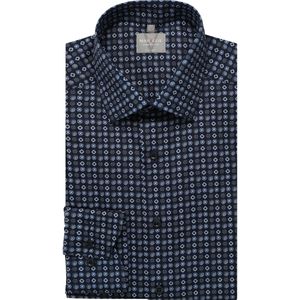 Marvelis Overhemd marine, Bedrukt