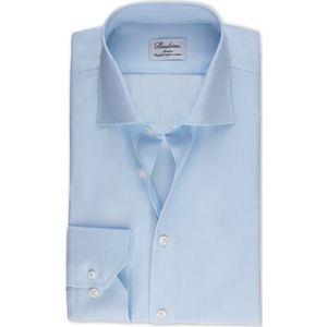 Stenströms Overhemd lichtblauw, Gestreept