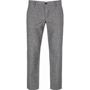 Alberto LOU-J Broek grijs, Effen