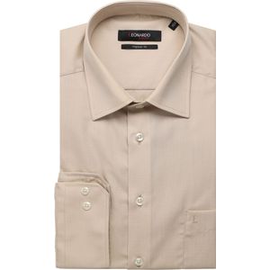 Leonardo by Jupiter Overhemd beige, Effen