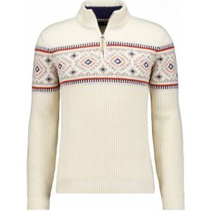 RAGMAN - Trui met Ronde Hals - Ecru - Lange Mouwen