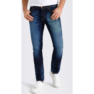 MAC Modern Fit Jeans donkerblauw, Effen