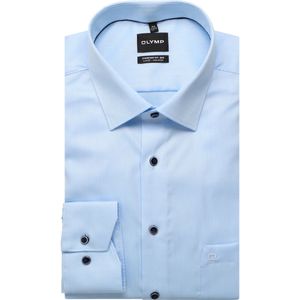 OLYMP Luxor Overhemd lichtblauw, Faux-uni