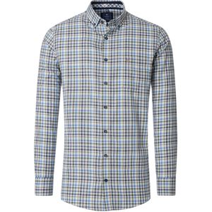 Redmond - Casual Overhemd - Groen - Ruit