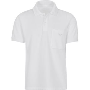 TRIGEMA Polo shirt Korte mouw wit