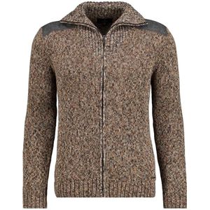 RAGMAN Cardigan bruin, Melange