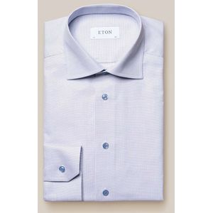 ETON Contemporary Fit Overhemd paars, Gestructureerd
