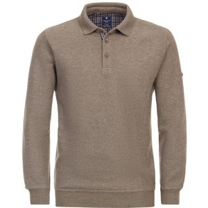 Redmond Comfort Fit Sweatshirt beige, Effen