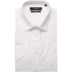 Leonardo by Jupiter Overhemd Korte mouw wit