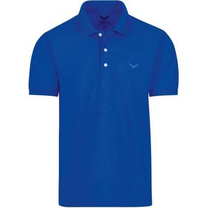 TRIGEMA Comfort Fit Polo shirt Korte mouw koninklijk