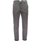 Lindbergh - Linnen Broek - Grijs - Ruit