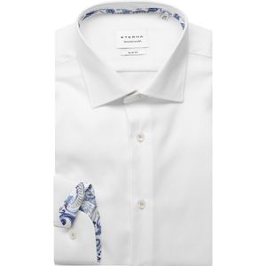 ETERNA Overhemd wit, Gestructureerd