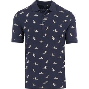 Marvelis Casual Polo shirt Korte mouw marine