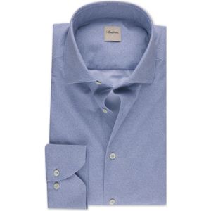 Stenströms Jersey shirt blauw, Effen