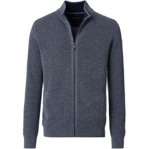 Casa Moda Vest blauw, Effen