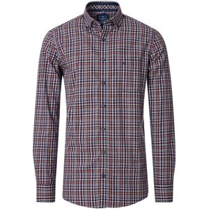 Redmond Overhemd rood, Ruit
