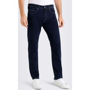 MAC Regular Fit Jeans blauw/zwart, Effen