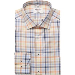 Marvelis Overhemd oranje, Ruit