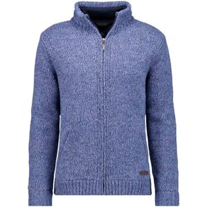 RAGMAN Cardigan blauw, Effen