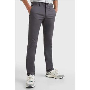 Tommy Hilfiger Bleecker Chino grijs, Effen