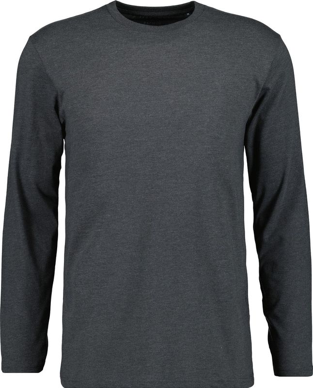 T-shirt - Antraciet - Katoen - Regular fit