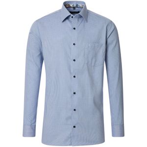 Casa Moda Overhemd blauw, Faux-uni