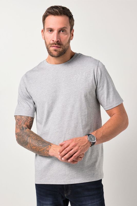 JP1880 T-Shirt ronde hals grijs, Melange