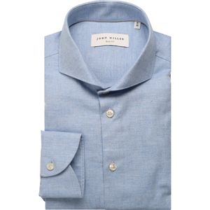 John Miller Overhemd lichtblauw, Effen