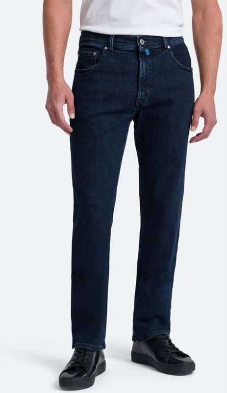 Pierre Cardin Dijon Jeans blauw, Effen