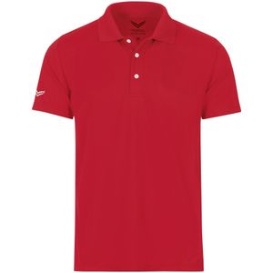 TRIGEMA COOLMAX Polo shirt Korte mouw rood