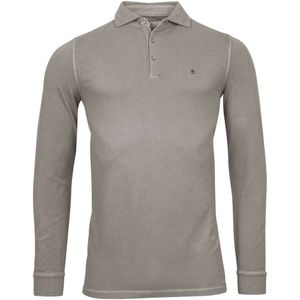 Thomas Maine Polo shirt grijs, Effen