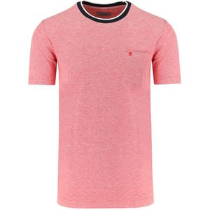 Pierre Cardin T-Shirt ronde hals rood, Effen